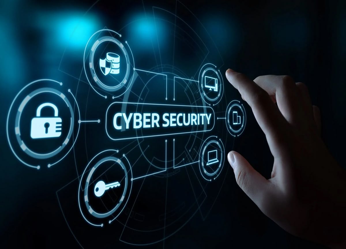 Cybersecurity — program visual